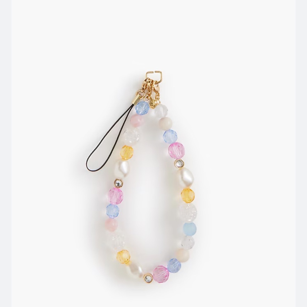 J. Crew Multicolor Beaded Phone Lanyard for Women NWT